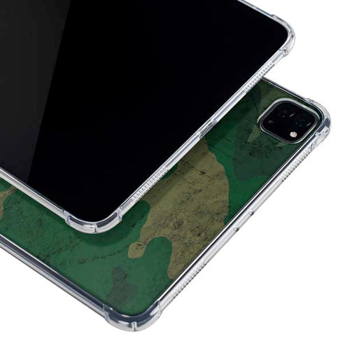 Camouflage iPad Pro 11in (2024) Clear Case