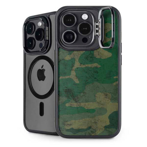 Camouflage iPhone 13 Pro Kickstand Case