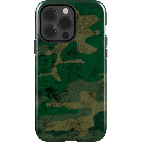 Camouflage iPhone 15 Pro Impact Case