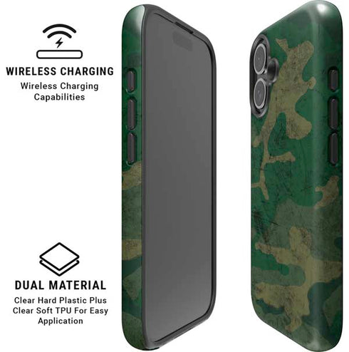 Camouflage iPhone 16 Magsafe Impact Case