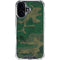 Camouflage iPhone 16 Plus Clear Case