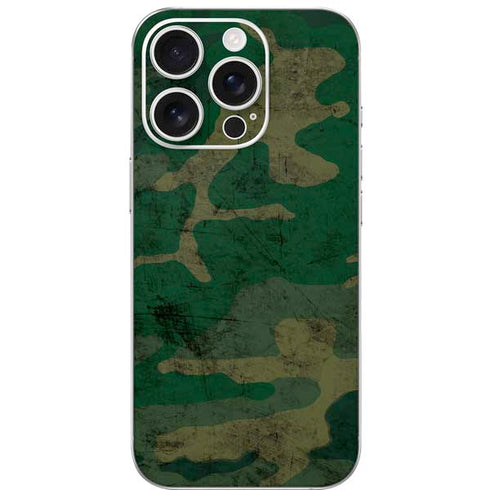 Camouflage iPhone 16 Pro Skin
