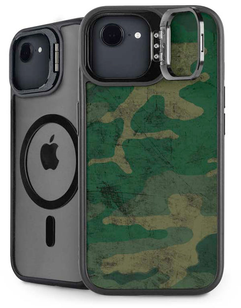 Camouflage iPhone 16e Kickstand Case