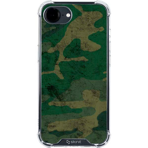 Camouflage iPhone 16e Clear Case