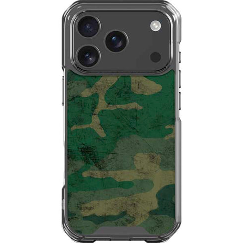 Camouflage iPhone 18 Pro Clear Case