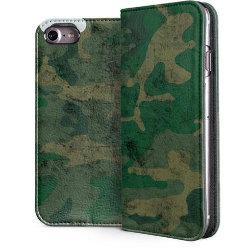 Camouflage iPhone 7 Folio Case