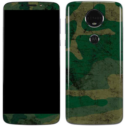 Camouflage Moto E5 Plus Skin