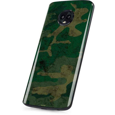 Camouflage Moto G6 Skin