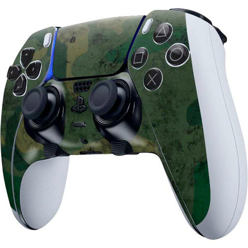 Camouflage PS5 DualSense Edge Pro Controller Skin