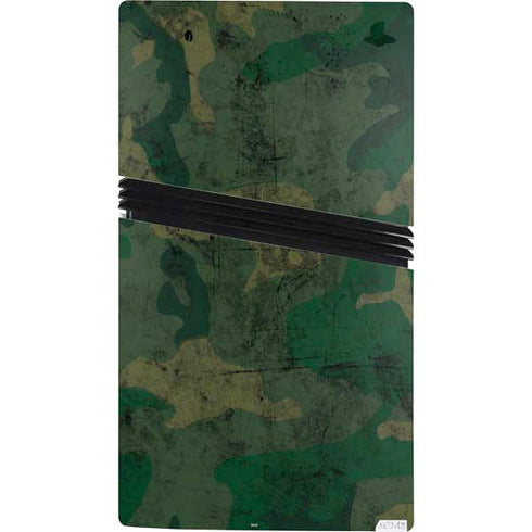 Camouflage PS5 Pro Console Skin