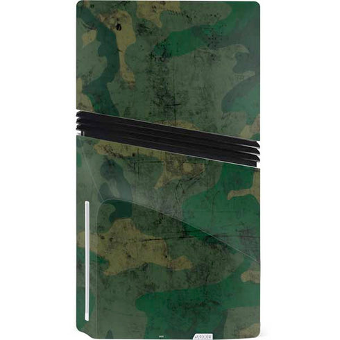 Camouflage PS5 Pro Disk Bundle Skin