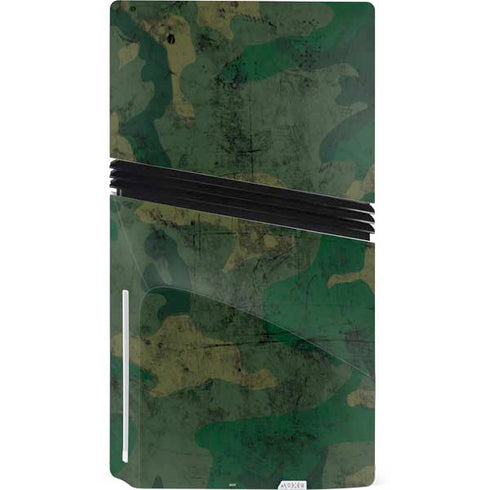 Camouflage PS5 Pro Disk Console Skin