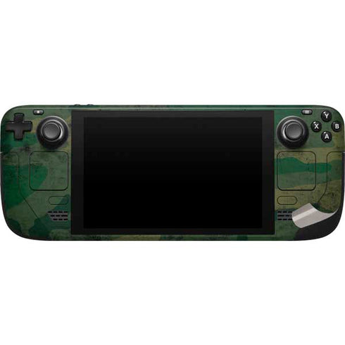 Camouflage Steam Deck Handheld Gaming Computer Skin