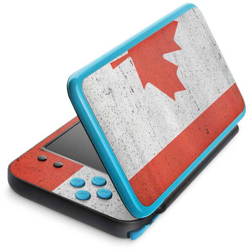 Canada Flag Distressed Nintendo Skins