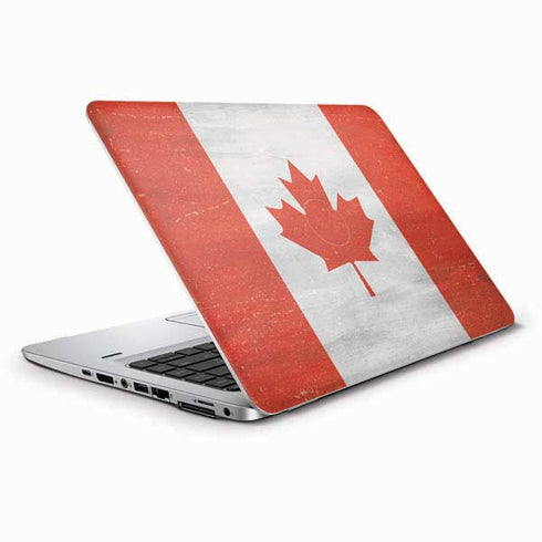 Canada Flag Distressed HP Elitebook Skin
