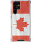 Canada Flag Distressed Galaxy S23 Ultra Clear Case