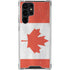 Canada Flag Distressed Galaxy S23 Ultra Clear Case