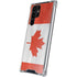 Canada Flag Distressed Galaxy S23 Ultra Clear Case