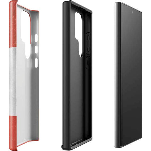 Canada Flag Distressed Galaxy S23 Ultra Pro Case