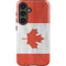 Canada Flag Distressed Galaxy S25 Plus Impact Case