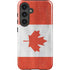 Canada Flag Distressed Galaxy S25 Plus Impact Case