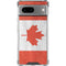 Canada Flag Distressed Google Pixel 8a Clear Case