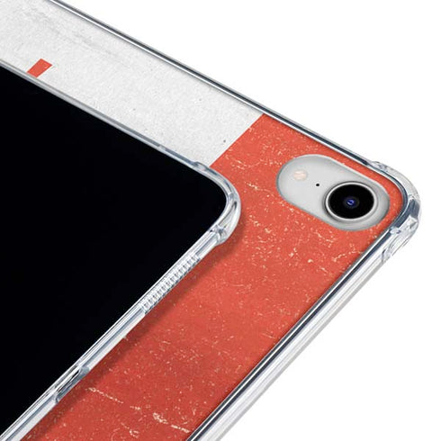 Canada Flag Distressed iPad 11th Gen (2025) Clear Case