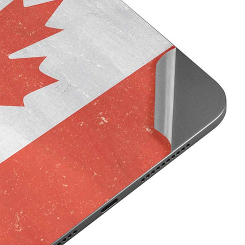 Canada Flag Distressed Apple iPad Mini Skin