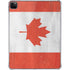 Canada Flag Distressed iPad Pro 11in (2024) Clear Case