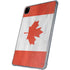 Canada Flag Distressed iPad Pro 11in (2024) Clear Case