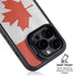 Canada Flag Distressed iPhone 15 Pro Kickstand Case