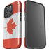 Canada Flag Distressed iPhone 16 Pro Impact Case