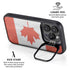 Canada Flag Distressed iPhone 16 Pro Max Kickstand Case