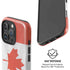 Canada Flag Distressed iPhone 16 Pro Max Magsafe Impact Case