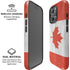 Canada Flag Distressed iPhone 16 Pro Max Magsafe Impact Case