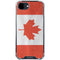 Canada Flag Distressed iPhone 16e Clear Case