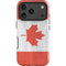 Canada Flag Distressed iPhone 18 Pro Impact Case