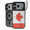 Canada Flag Distressed iPhone 18 Pro Kickstand Case