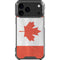 Canada Flag Distressed iPhone 18 Pro Max Clear Case