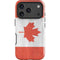 Canada Flag Distressed iPhone 18 Pro Max Impact Case
