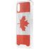 Canada Flag Distressed iPhone XS Clear Case