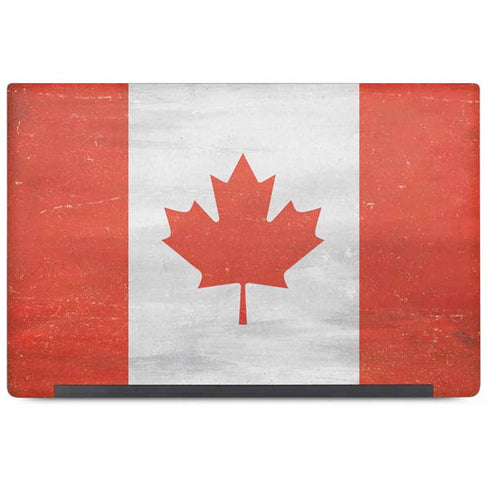 Canada Flag Distressed Dell Latitude Skin