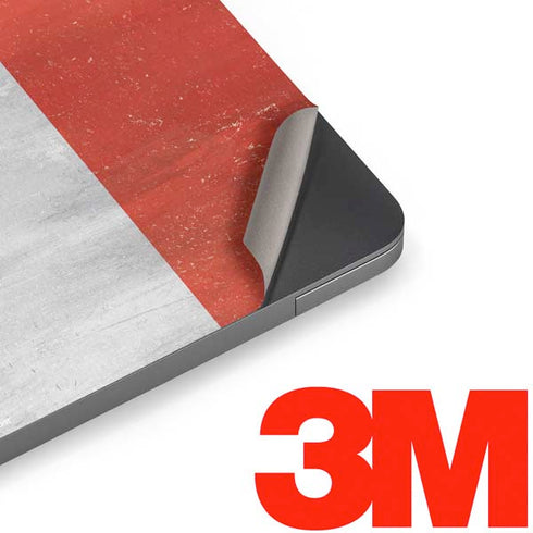 Canada Flag Distressed Apple MacBook Air Skin