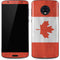 Canada Flag Distressed Moto G6 Skin