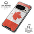 Canada Flag Distressed Pixel 9/9 Pro Clear Case