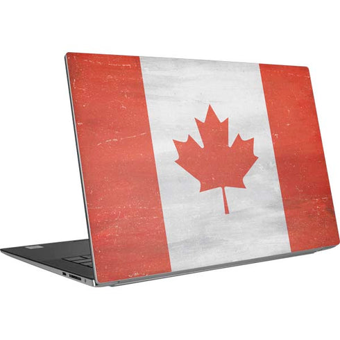Canada Flag Distressed Dell XPS Skin
