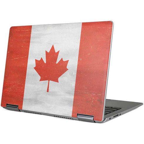 Canada Flag Distressed Yoga 710 14in Skin