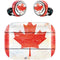 Canada Flag Light Wood Amazon Echo Buds Skin