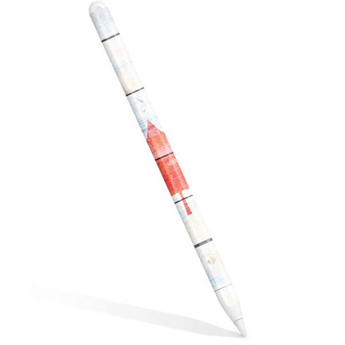 Canada Flag Light Wood Apple Pencil (2nd Gen 2019) Skin