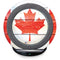 Canada Flag Light Wood Fast Charge Wireless Charging Stand Skin